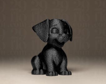 Welpe Labrador Hund Dekorative 3D Gedruckte Skulptur, Statue, Figur, Figurine Dekoration