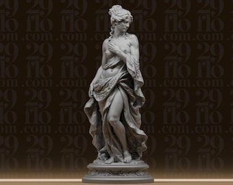 Classical Goddess Statue - Elegant Venus Sculpture - Renaissance Female Figure - Fine Art Home Decor - 3D Printed Resin Model