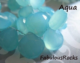 AAA Natural Aqua Blue Chalcedony Faceted Cube Box Gemstone Loose Beads,,7-8MM Beads 8/'/' Gemstone Beads For Jewelry 7-8mm Wholesale