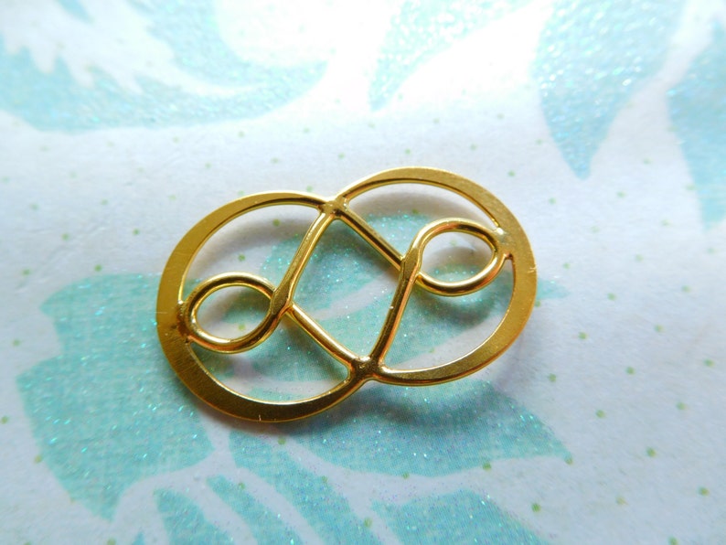 1-10 pcs, DOUBLE INFINITY Charm Pendant Link Connector, Vermeil or Sterling Silver, 20x11 mm, Small, love bridesmaids n31s solo image 2