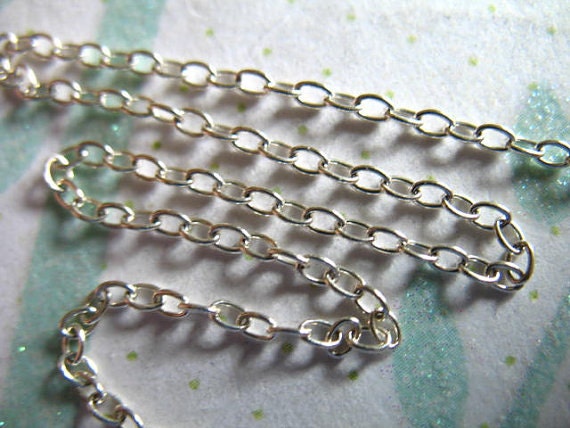 Silver necklace 2024 chain wholesale