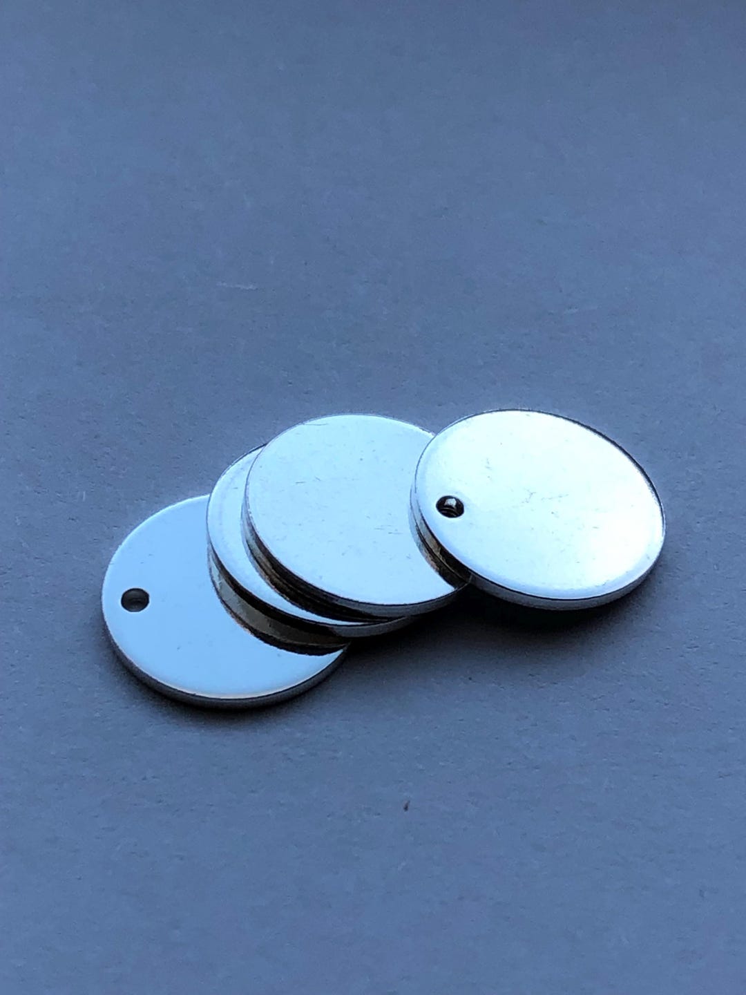Sterling Silver Round Stamping Blanks, 11mm 20 Gauge - Etsy