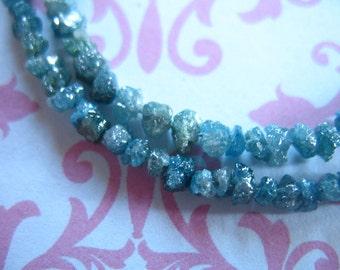 5-25 pcs, Blue DIAMOND Nuggets, Rough Diamonds, Raw Diamonds, Luxe AAA, 1.5-2 mm, april brides bridal weddings something blue ddbl 23