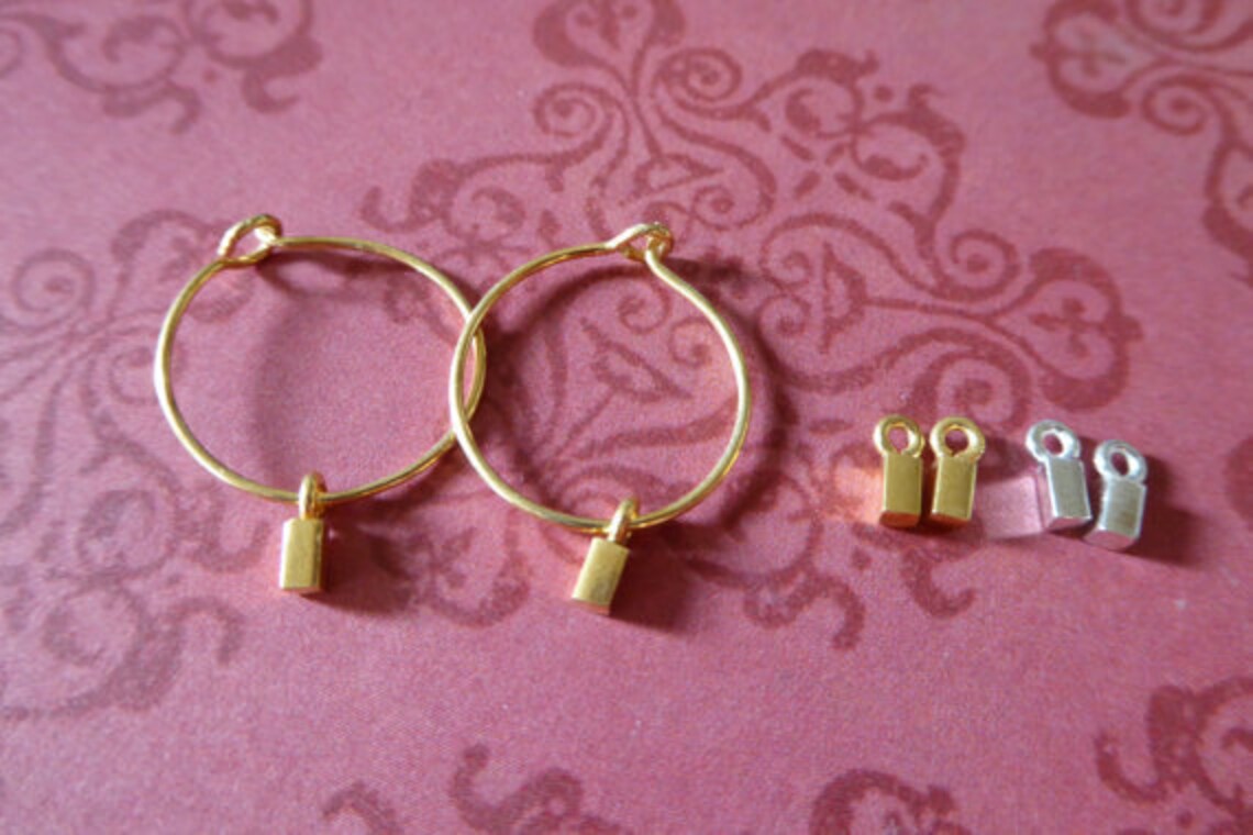 1 2 inch silver hoop earrings