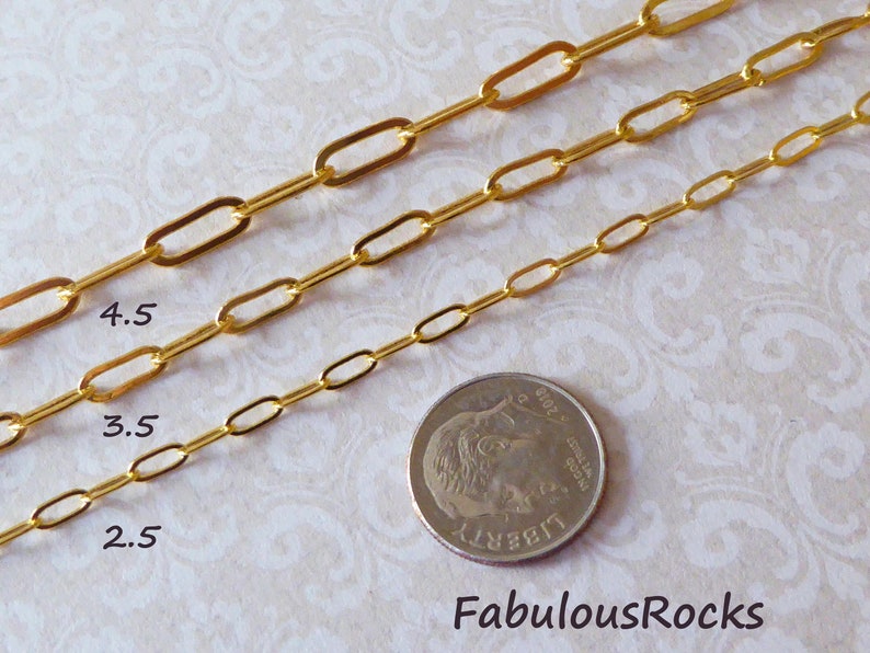 Wholesale Small Silver Brass Paper Clip Chain Paperclip Chain Etsy