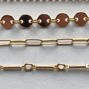 Gold Fill CHAIN, 14k Gold Filled Chain, Necklace Chain