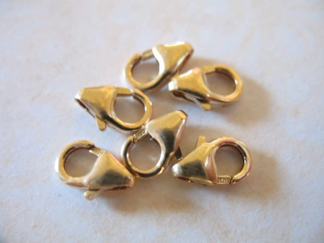 14k Gold Filled Lobster Claw Clasps Trigger Clasp Bulk Extra Etsy
