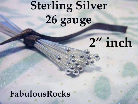 Headpin, 24g 1.5'' 925 Headpin, 24g 1.5'' 925