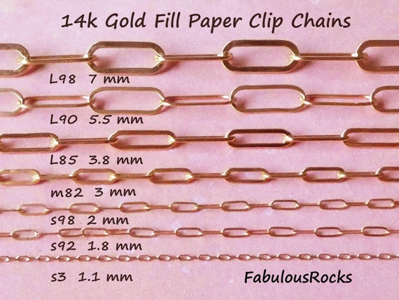 Gold Fill CHAIN, 14k Gold Filled Chain, Necklace Chain Wholesale