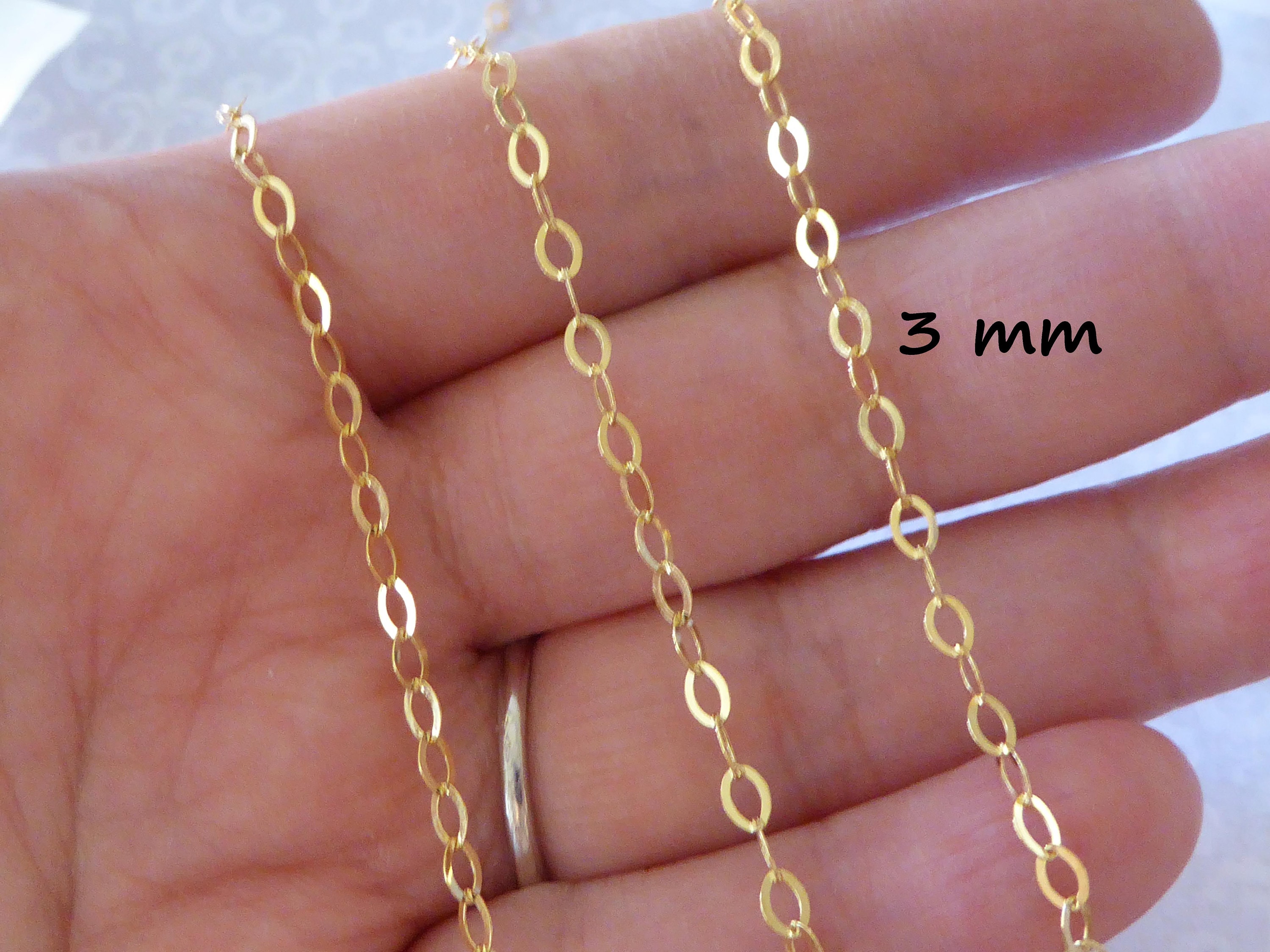 Gold Fill CHAIN, 14k Gold Filled Chain, Necklace Chain