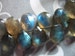2-10 pcs, 9-11 mm, LABRADORITE Pear Briolettes Beads, Luxe AAA, Gray Grey Silver, faceted, blue flashes brides bridal 911 solo 