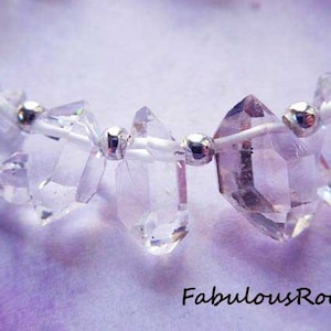 Herkimer Diamond Beads / Herkimer Diamond Bead / Herkimer / Herkimer  Diamond Crystal / Herkimer Diamond / Herkimer Diamond Stone 