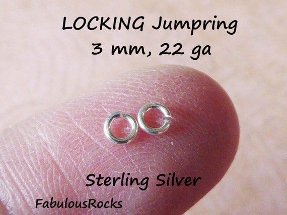 3mm Sterling Silver Jump Rings