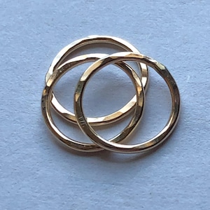 5-20 pcs, 12 mm, Circle Link Charm Pendant Connectors / 14k Gold Filled Eternity Karma Halo Infinity Hammered Circle artisan organic n120