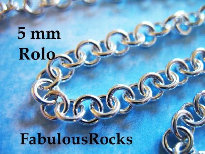 Sterling Silver Bracelet Finished Charm Bracelet Necklace 5 Etsy