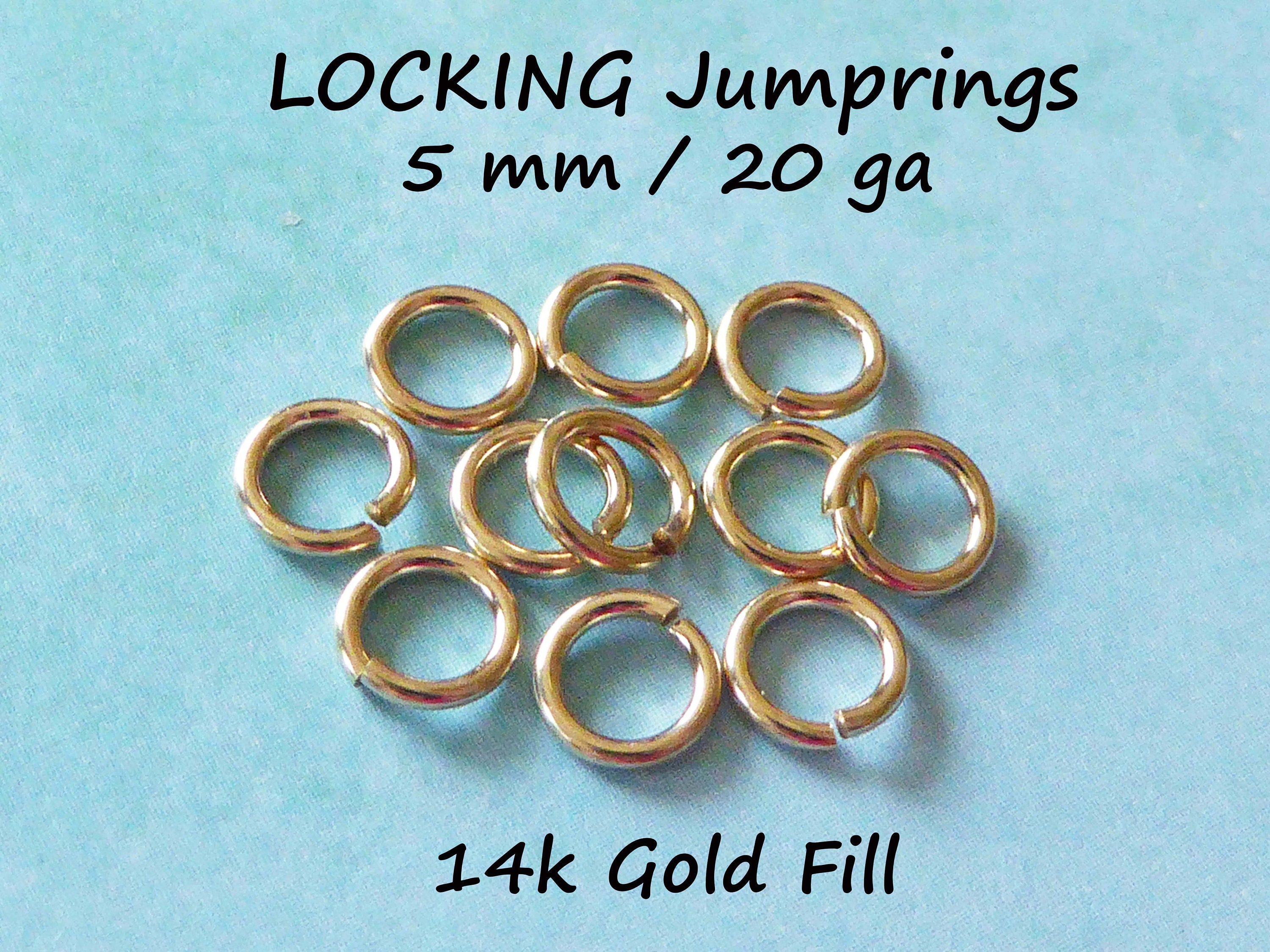 5100 Pcs JUMP RINGS Locking Jump Rings Jump Locks 5 Mm 20 Etsy