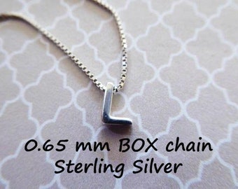 1-100 feet / 0.65 mm Sterling Silver BOX Chain Wholesale Necklace Chain,925 Solid SS S86 hp solo v llc