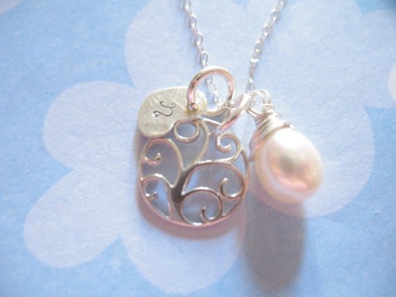 Single Pearl Pendant Pearl Charm 6.5 mm Solitaire Pearl Pearl Jewelry Freshwater Pearl Charm Necklace June birthstone Jewelry gdp1150