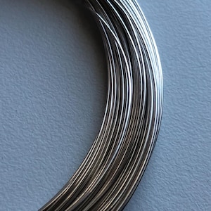 Sterling Silver Round Wire Wholesale 1 troy ounce oz toz  10 12 14 16 18 20 22 21 24 26 28 30 gauge Dead Soft or Half Hard Wire Jewelry Wire