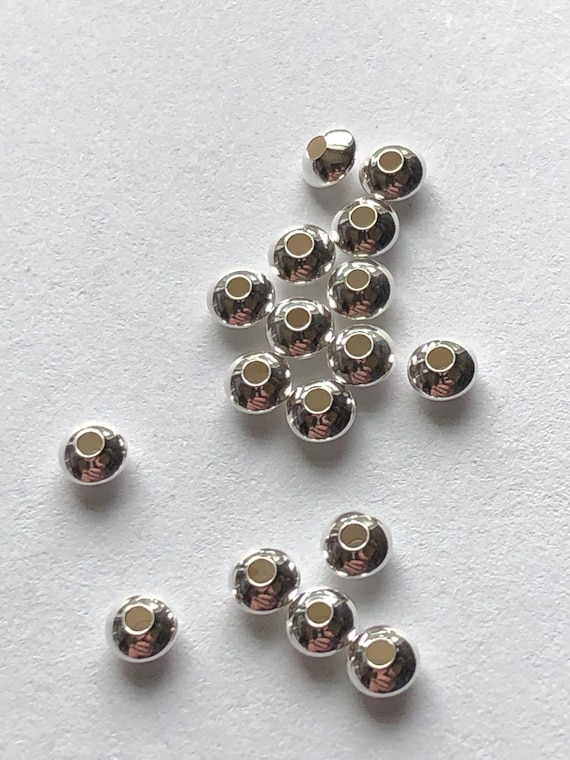 925 Sterling Silver Spacer Beads, SMOOTH SAUCERS, Bulk Pricing