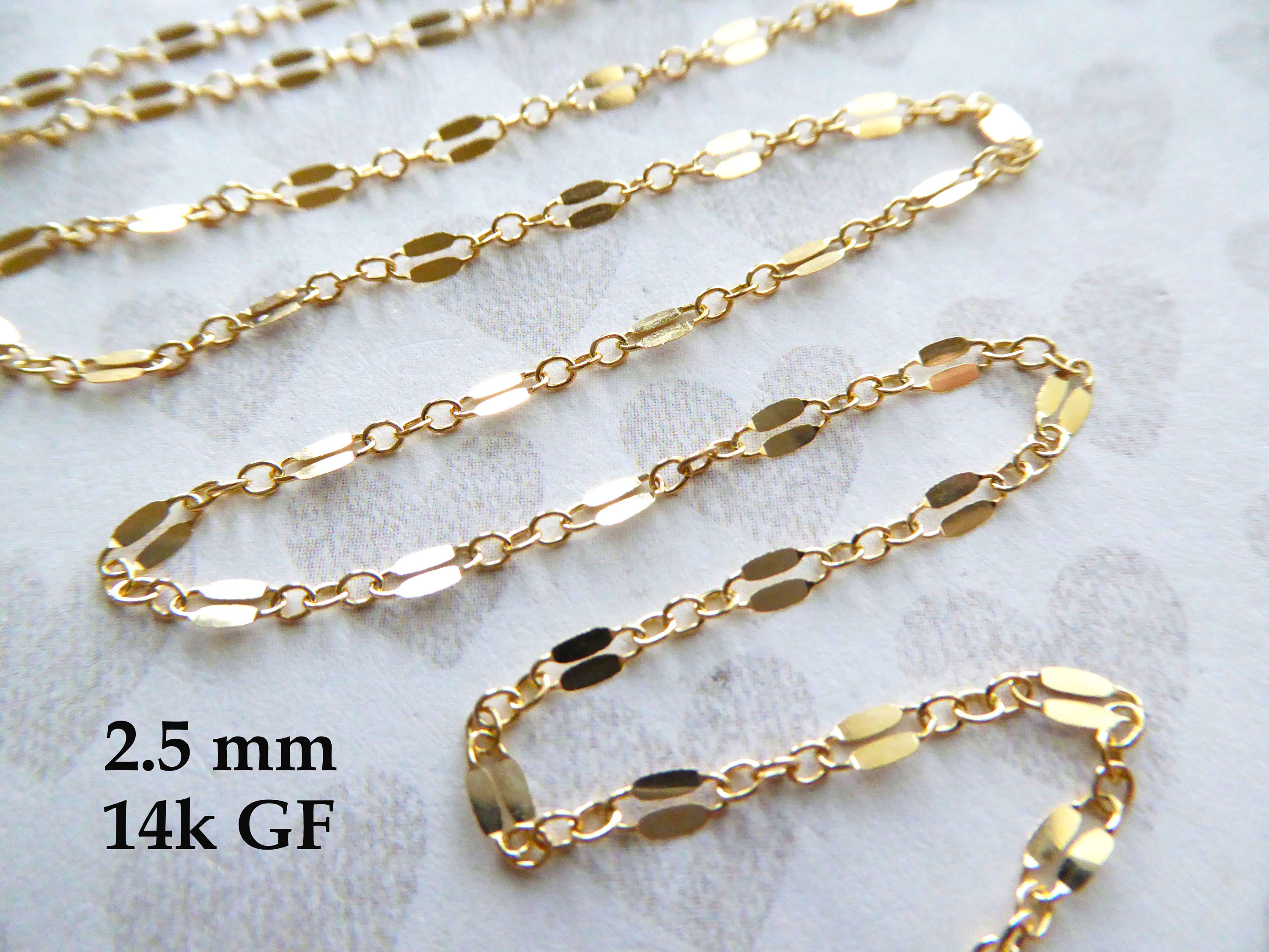 14k gf chain