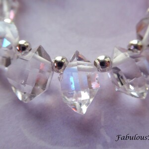 5-7 7-8 8-10 or 10-12 mm / Herkimer Diamond Beads Nuggets image 9