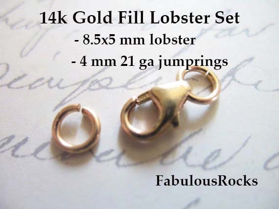 1-50 Sets Gold Lobster Clasp, 14k Gold Filled Lobster Claw Clasps,trigger  Clasps Wholesale Jewelry Supplies, 12.5x5 Mm / Fc.s Solo Lc.1 