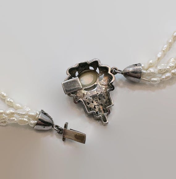 【美品】argue／SILVER.925 RicePerl NECKLACE 美品】argue／SILVER.925 RicePerl NECKLACE Natural 7-8mm