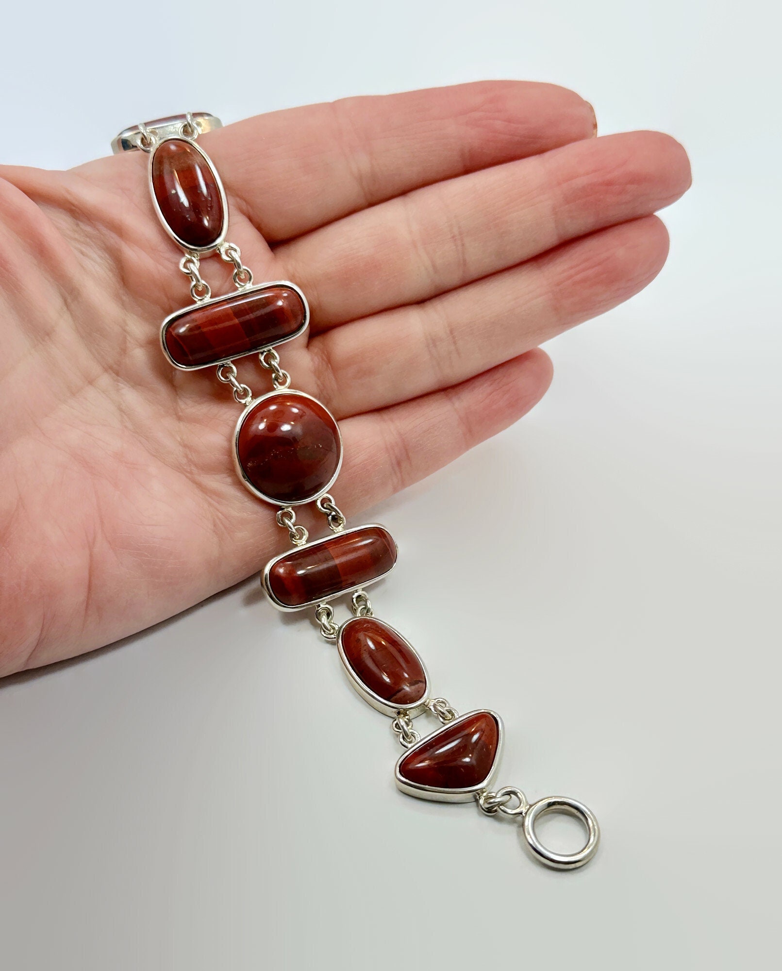 Vintage Red Jasper Bracelet ヴィンテージブレスレット