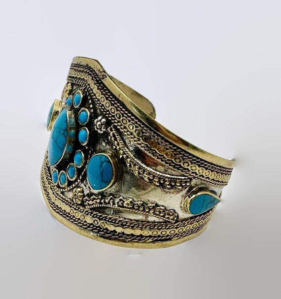 Afghan Bracelet, Kuchi Jewelry, Vintage Bracelet,… - image 3