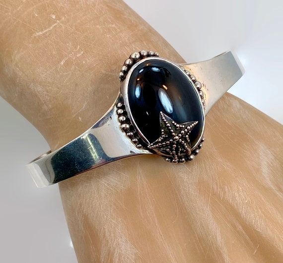 Starfish Vintage Southwest Sterling Silver Bracelet Cuff Starfish Vintage Southwest Sterling Silver Bracelet Cuff