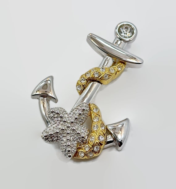 Starfish Charm with Cubic Zirconia Accent, Antiqued Sterling Silver Starfish Charm with Cubic Zirconia Accent, Antiqued Sterling Silver