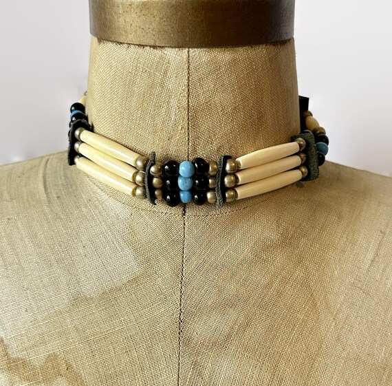 Native american bone on sale chokers