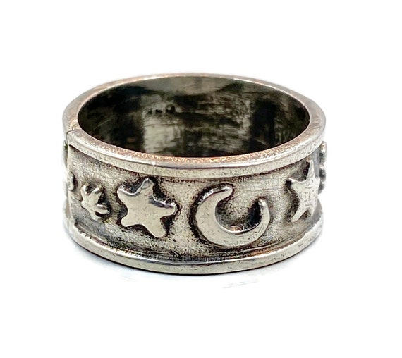 Modern Hippie Sterling Silver Crochet Ring