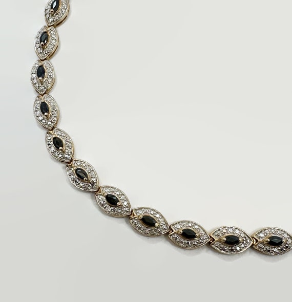 Sapphire Bracelet, BlueSapphire, Sterling Silver,… - image 8