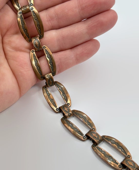 Copper Bracelet, Southwestern, Native American, Vi