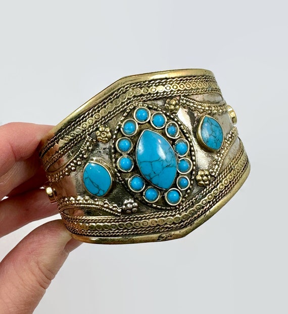 Afghan Bracelet, Kuchi Jewelry, Vintage Bracelet,… - image 2