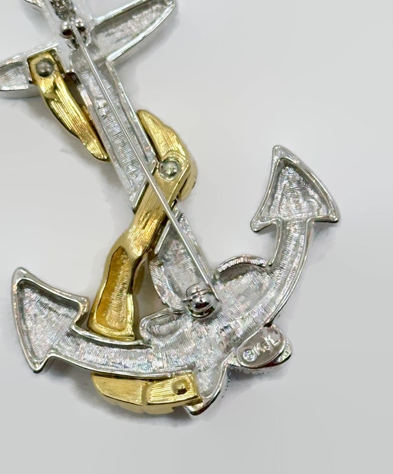 Nautical Brooch, Pendant, KJL, Kenneth J Lane, St… - image 3
