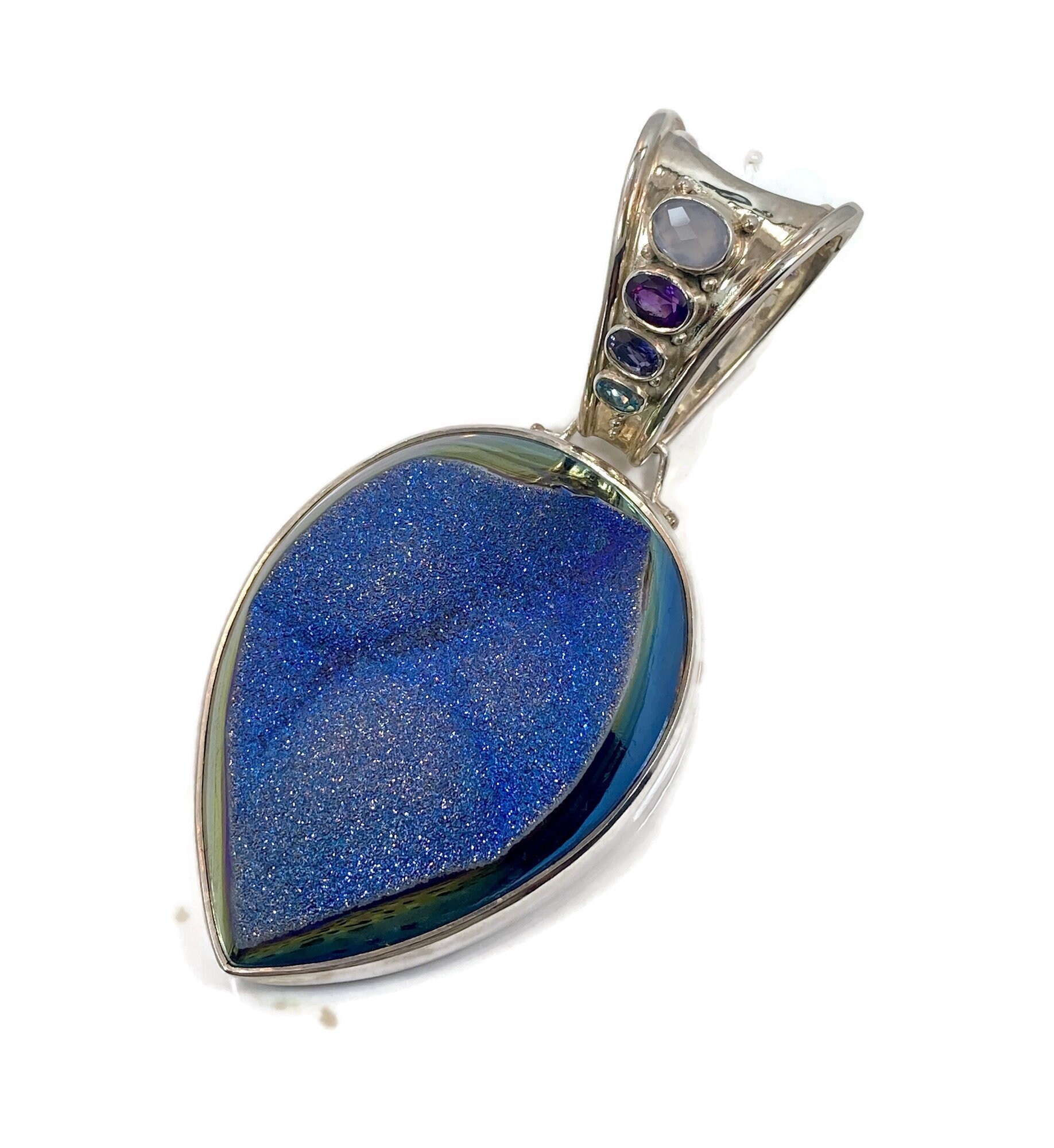 Sajen ドゥルージー スターリングシルバーペンダント：アメジスト