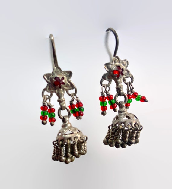 Kashmir Earrings, Jhumka Earrings, Middle Eastern,