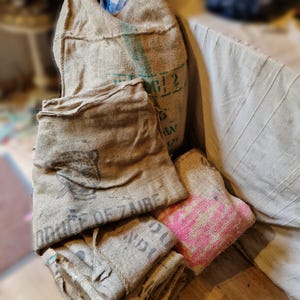 Sac toile de jute café - France