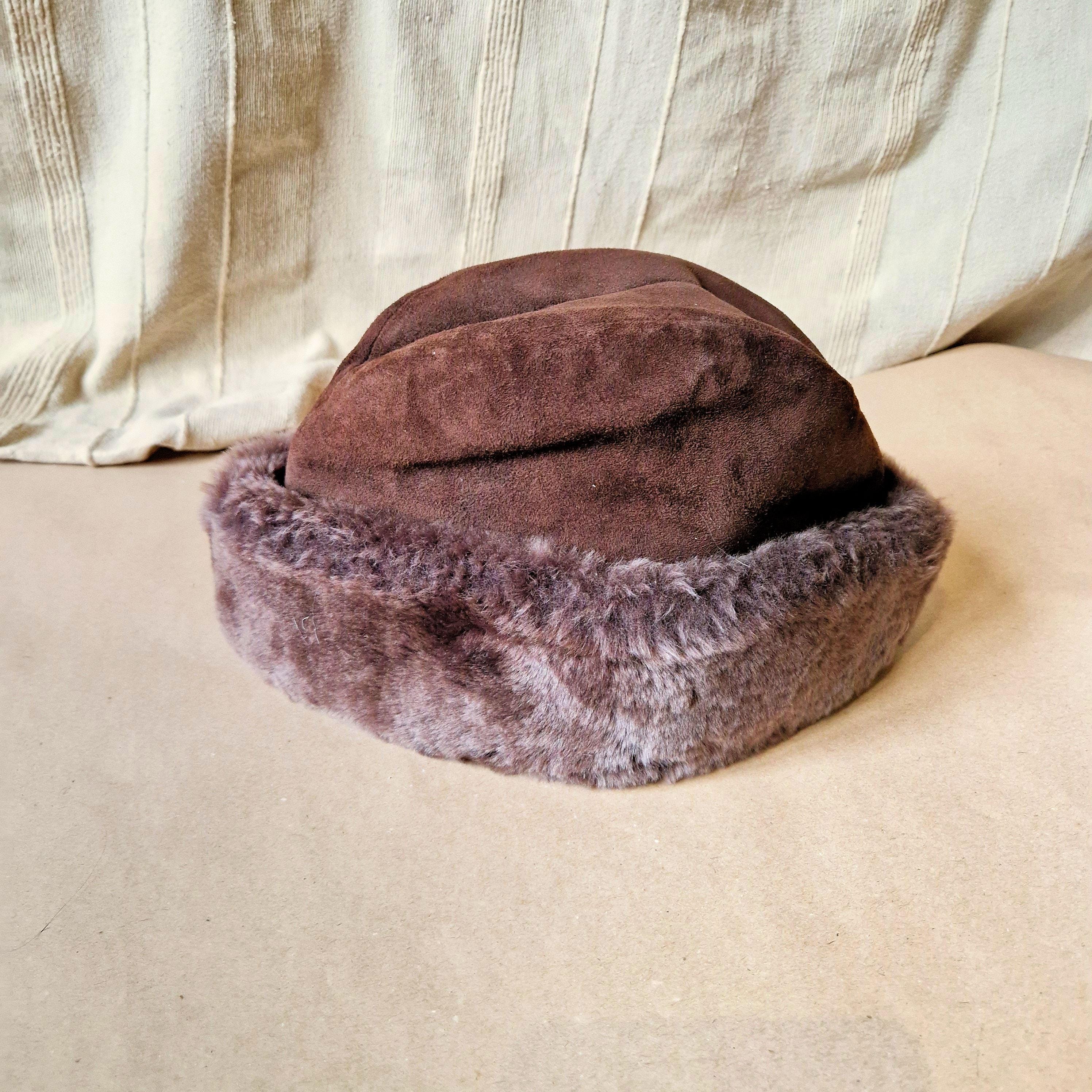Rare vintage LambSkin Sherpa Hat 60s Shearling Hat - Etsy main image 3