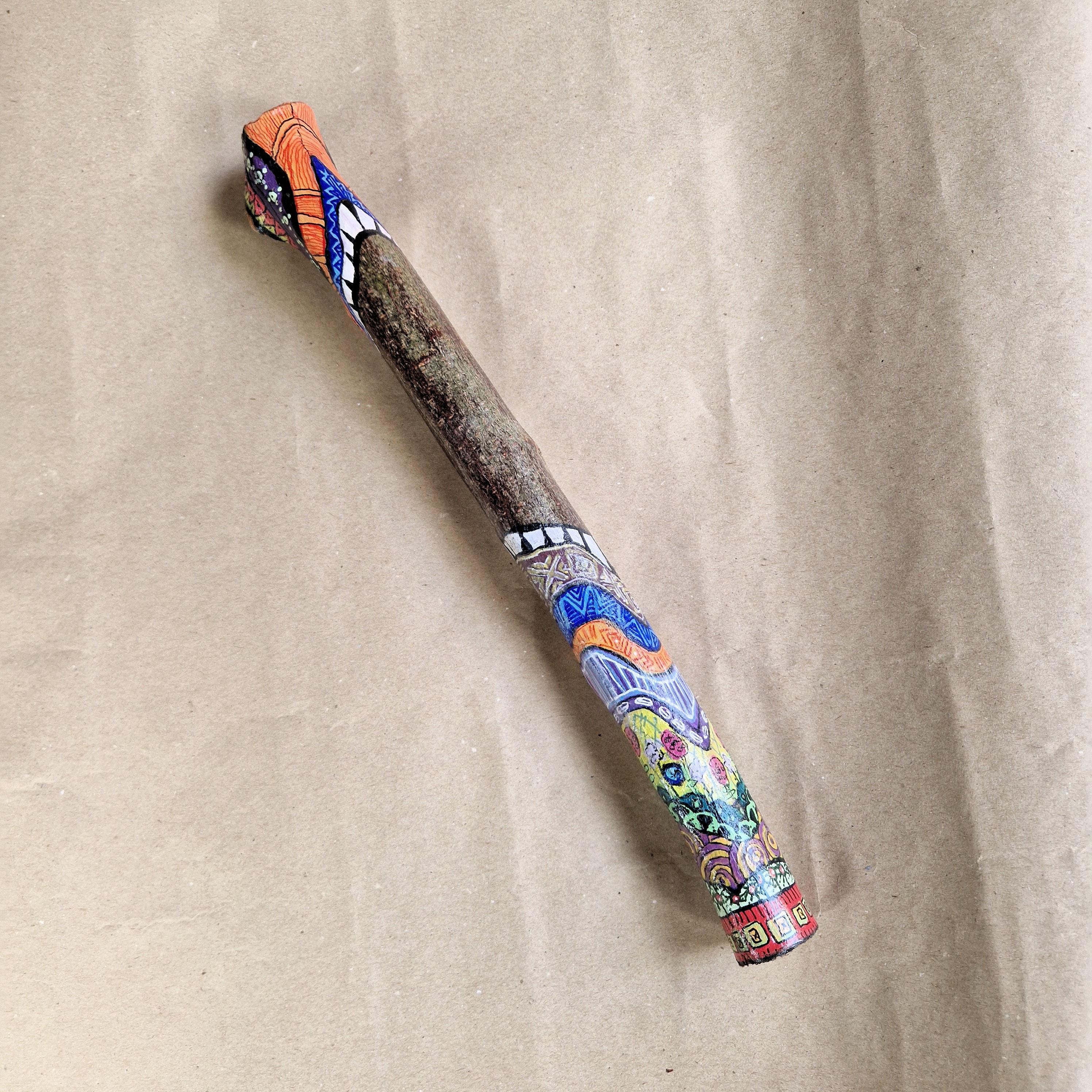 African Talking Stick - Etsy