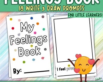 Feelings Book | Social Emotional Learning Activity (Digital Download)