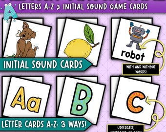 Alphabet Memory Match Game | Letter Sound Matching Cards (PDF)