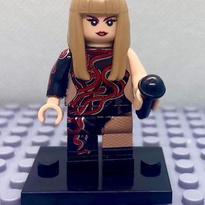 Swifty style custom minifigure black