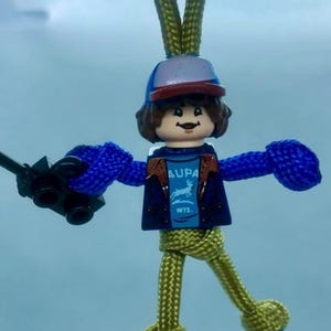 handmade Dustin keyring