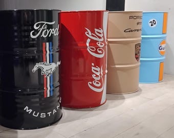 Barrel table, customizable standing table