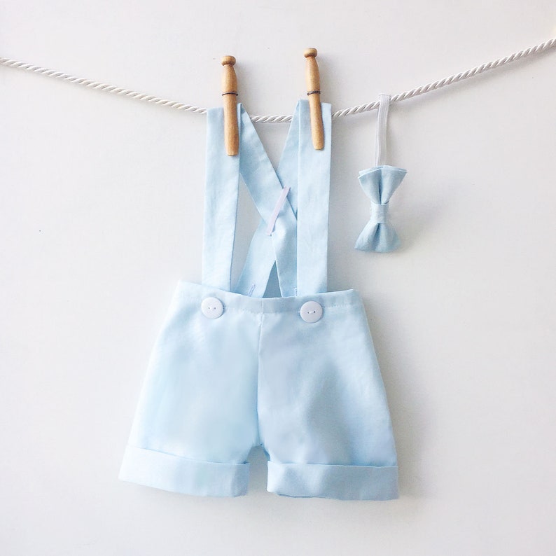 Linen Suspender Shorts Toddler Boy Linen Shorts Page Boy Etsy