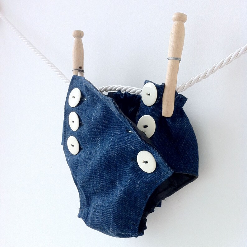 Denim Sailor Bloomers Retro Diaper Covers Sailor Shorts Etsy